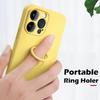 Luxury Liquid Silicone Ring Holder Case For iPhone 15 14 13 12 11 Pro Max Mini X XR XS Max 7 8 Plus SE   Cover