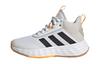 OwnTheGame 2.0 K Mid Top Children's Basketball Shoes White Black Yellow Kids' H06418