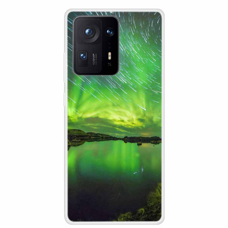 For Xiaomi Mix 4 Case Luxury Soft Silicone Back Cover Phone Case For Xiaomi Mi Mix4 Coque TPU Cartoon 2106118C Fashion Funda