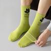 5 Pairs of Basketball Socks Men's Cotton Anti-odour Sports Mid-calf Youth Junior High School Students Summer Thin Tide Socks Male