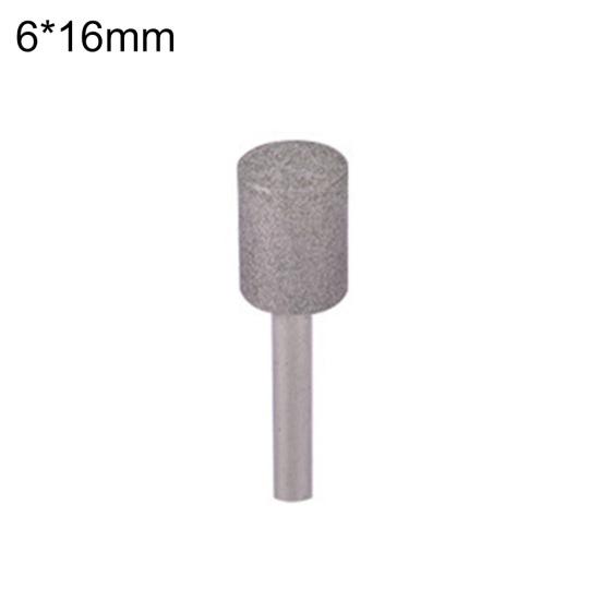 3/6mm Shank Diamond Coated Rotary Grinding Head Jade Stone Metal Carving Tool