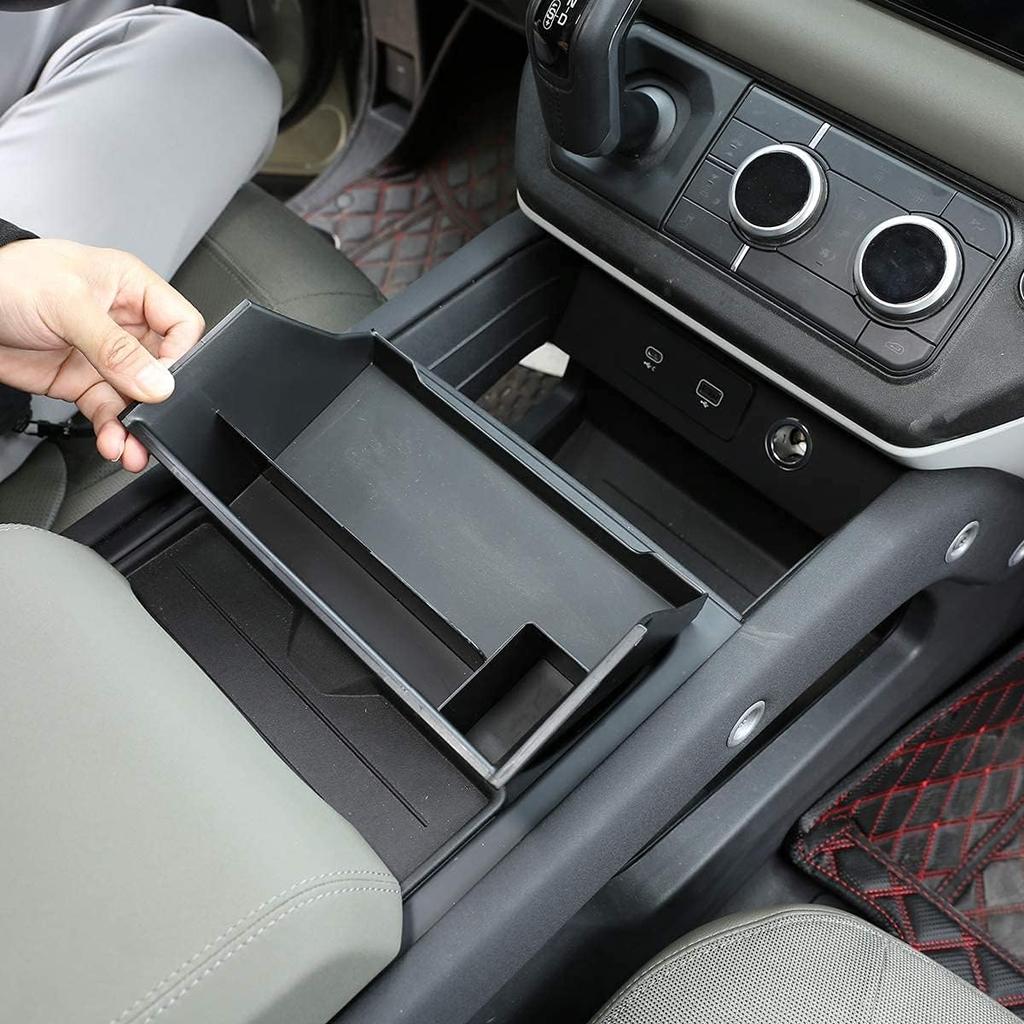 ABS Car Center Console Storage Box for Land Rover Defender 110 2020-2021 (Style 4)