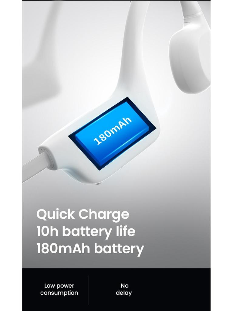 AS20 Air Conduction Bluetooth Earphones - Open-Type Bone Conduction Sports Design