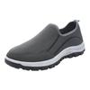 Casual shoes Spring flying woven surface breathable thick sole comfortable low top one pedal sports men's shoes