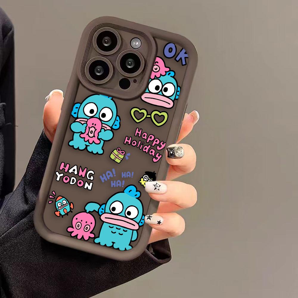 Cartoon H-Hangyodon Phone Case For iPhone 15 14 13 12 11 16 XS Max X XR SE 7 8 6 6S Plus Shock16of Silicone Case Funda Shell