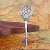30Pcs/Set Key Shape DIY Skeleton Antique Silver Alloys Vintage Antique Bronze Plated Santa Keys Pendants