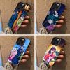 The Apothecary Diaries-Maomao-Jinshi For iPhone 17 16 15 14 13 12 11 Pro Max XS 17 Air Silicone Colored Silver Bumper Cover
