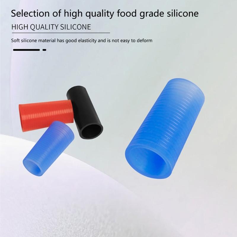 Set de 3 piese Gât curbat pentru saxofon alto Manșon de cauciuc Inele de silicon În loc de plută Accesorii pentru instrumente Piese de reparație