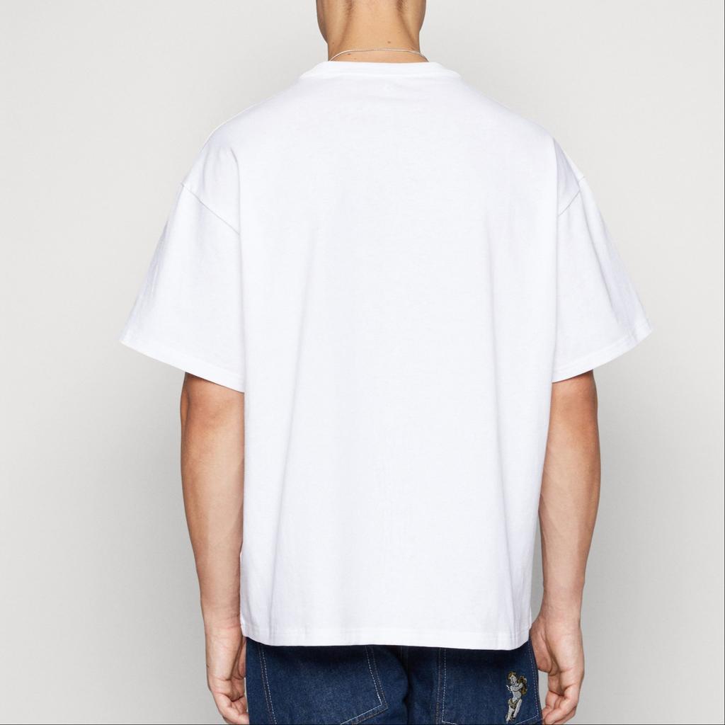 Converse Loose Fit Star Chevron Cherry Tee Asia Sizing 'White' Men's 10025237-A03