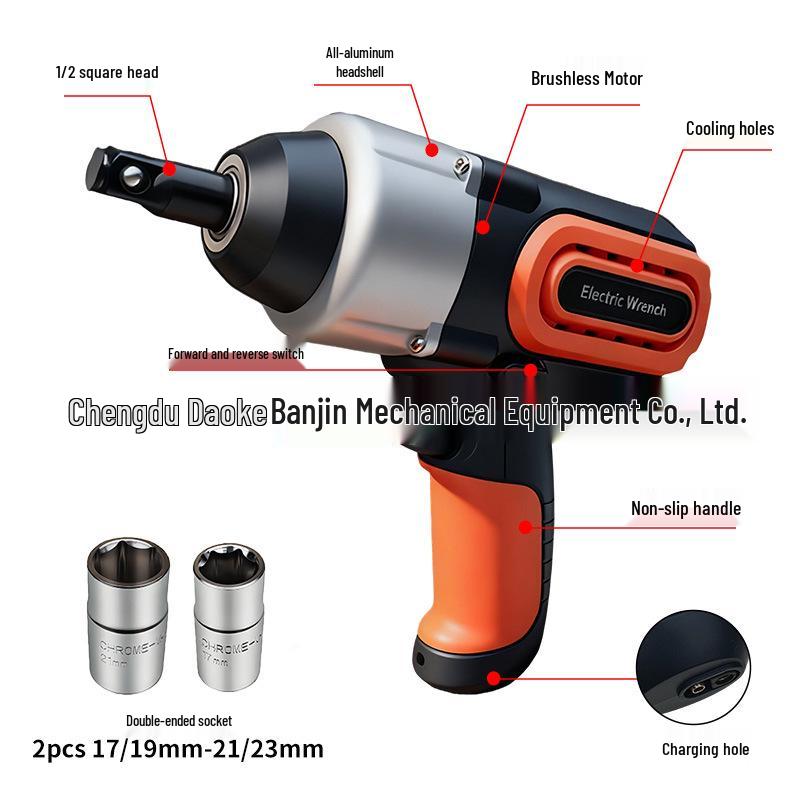 High-Torque Electric Impact Wrench for Automotive Repair