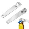 20pcs Stainless Steel Miniature Bottle Openers Safe Rounded Edges for Comfortable Grip Efficient Opening Device