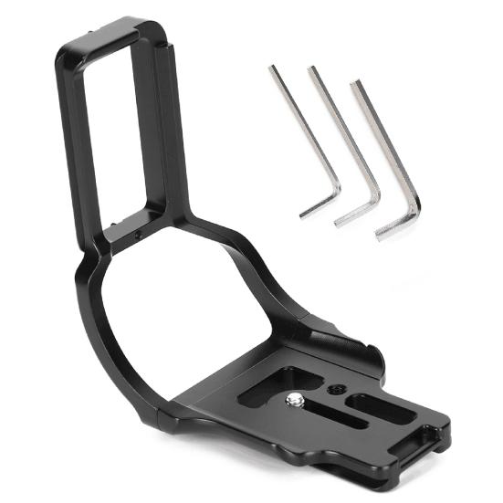 Aluminum Alloy L Type Quick Release Plate Bracket for Nikon D850 SLR Camera