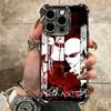 NaNa Osaki Anime Plating Phone Case For Iphone 16 17 Pro Max Air 16E 14 15 Plus 12 13 Mini Anti-Fall Airabag Cover