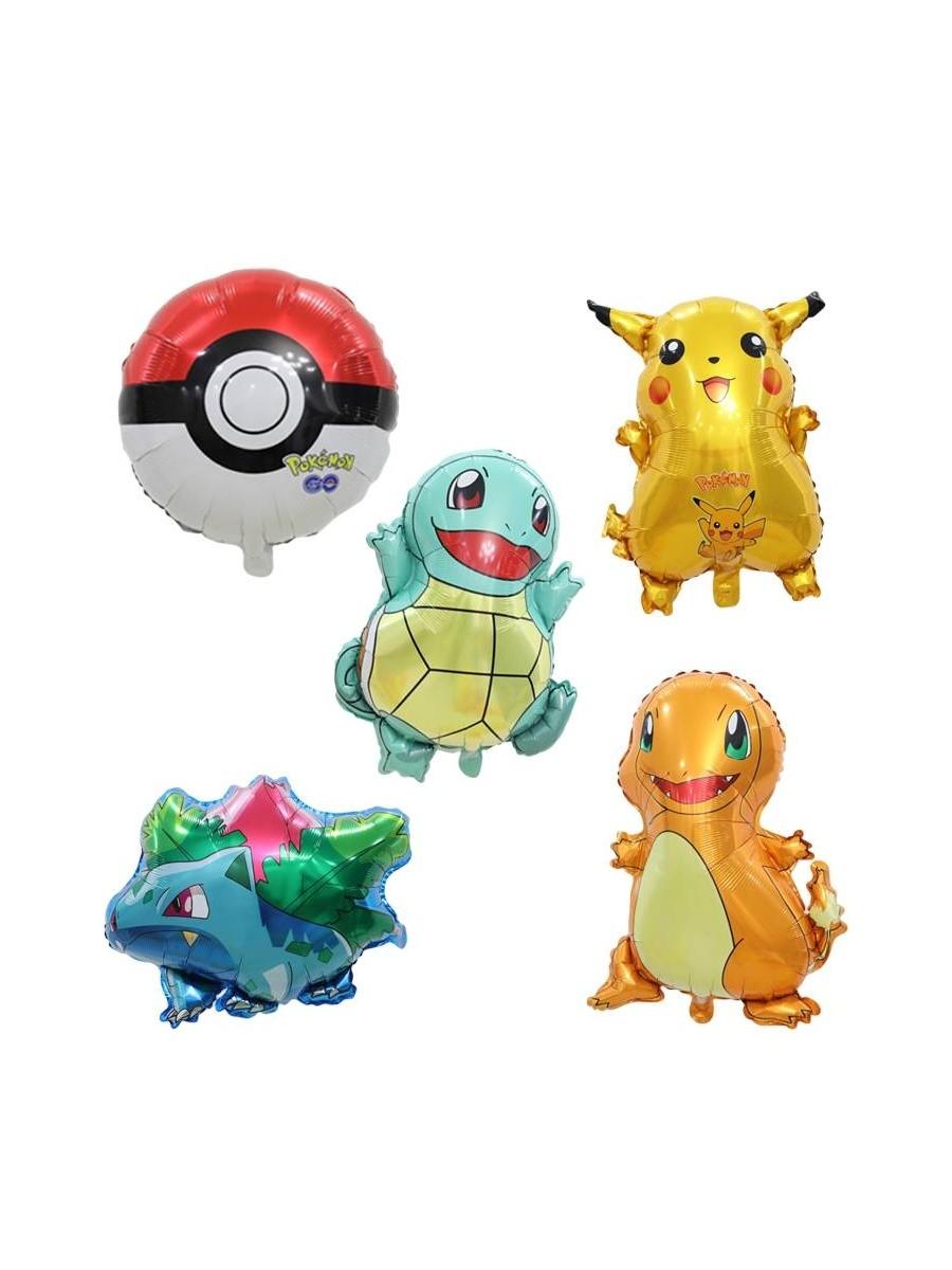 

Набір Pokemon Вік Пікачу Повітряні кулі Банер Більше для Дня Народження Вашої Дитини 5Pcs Set