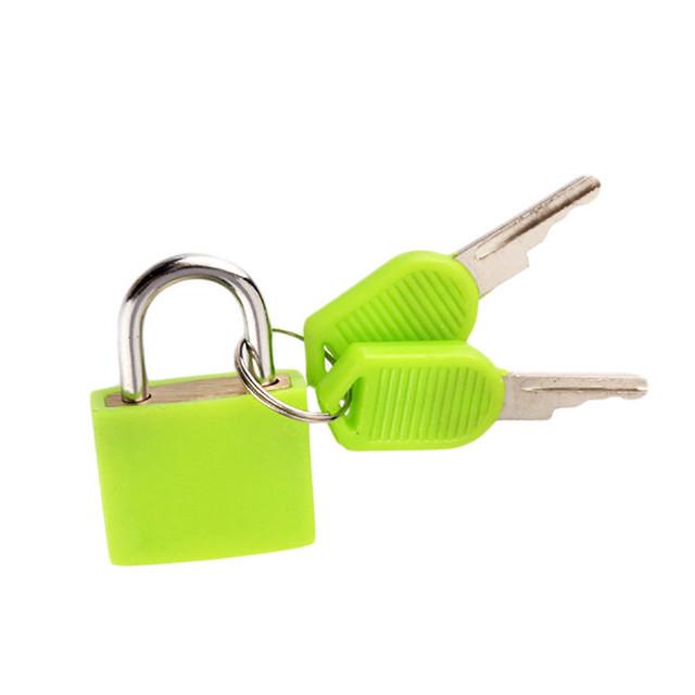 Colorful Copper Core Padlock for Suitcases, Bags, Cabinets, Dorms, and Travel