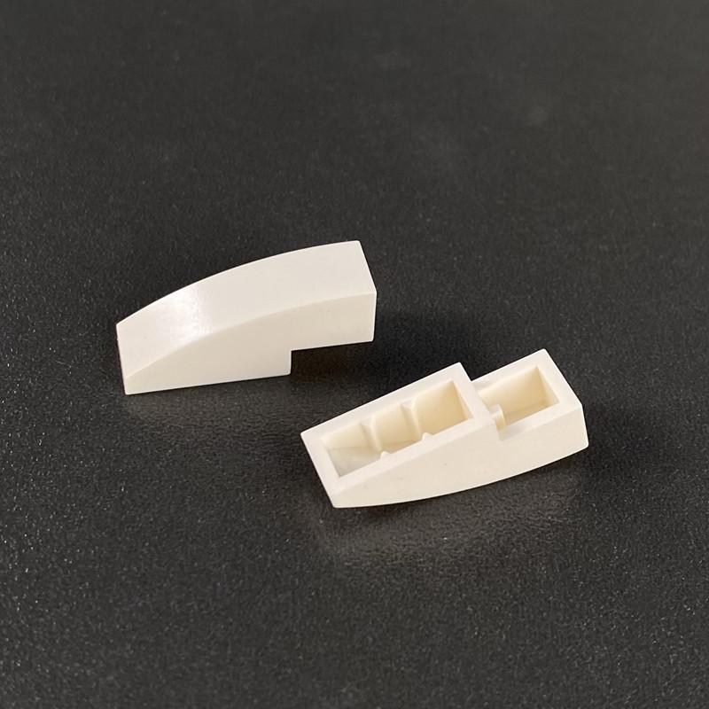 Small Particle Building Block Diy Parts Compatible Building Block 50950 Accessories 1X3 Curved Smooth Flat Brick, Supplement