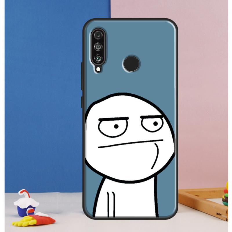 Funny Man Middle Finger Case For Huawei Nova 10 9 SE 8i 11i 12i 12s Y60 Y61 Y70 Y90 Y72 Y73 Y91 P60 Pro P30 P40 Lite
