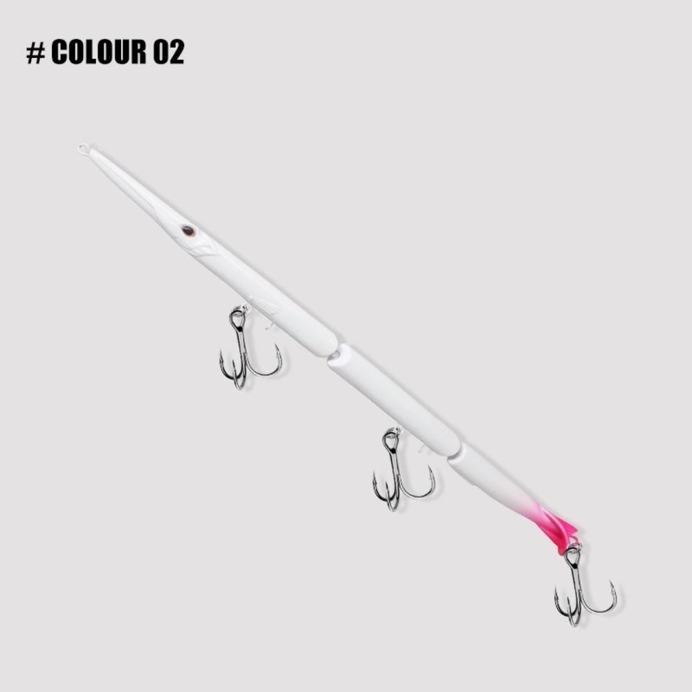 Treble Hooks System Jointed Pencil Bait 27cm Length Hard Sinking Lure Pesca 2#