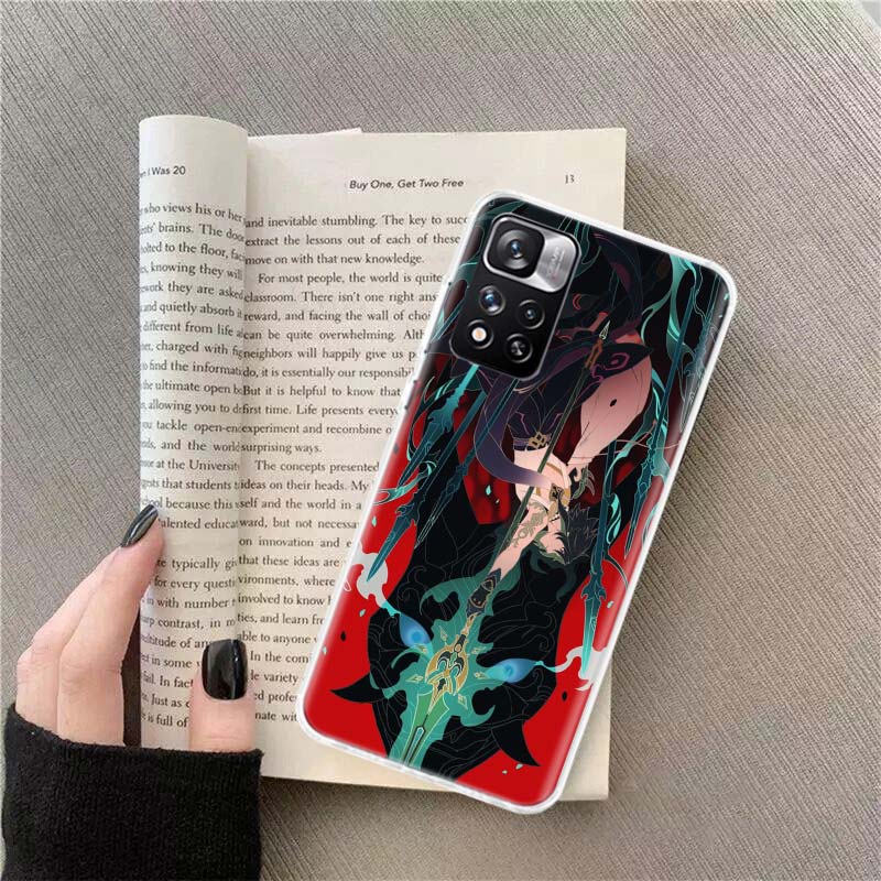 Xiao Genshin Impact Phone Case For Xiaomi Poco X4 F4 GT X3 NFC X5 X6 X7 Pro 5G M5 M5S M3 F5 Mi F6 F3 F2 F1 Cover Coque Fundas TP