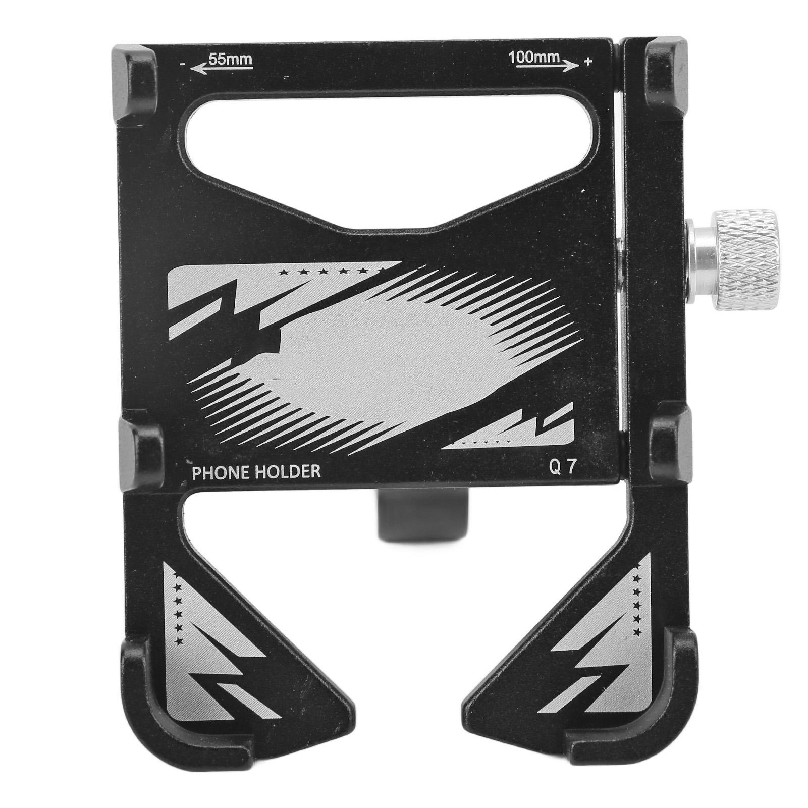 

SIKW Bike Phone Mount Holder Q7 Handlebar Cell Phone Mount Metal Cycling Accessory for Bicycle Motorcycle