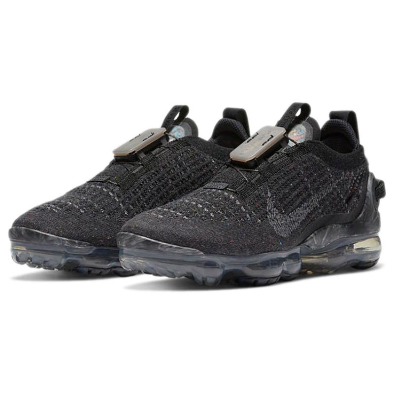 Nike Air VaporMax 2020 Flyknit Black Dark Grey Women's Running Shoes CJ6741-003