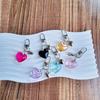 Heart Keychains Handmade Key Jewelry Heart Key Holder Alloy Material Key Ornament Bag Pendant Perfect Gift for Woman Man