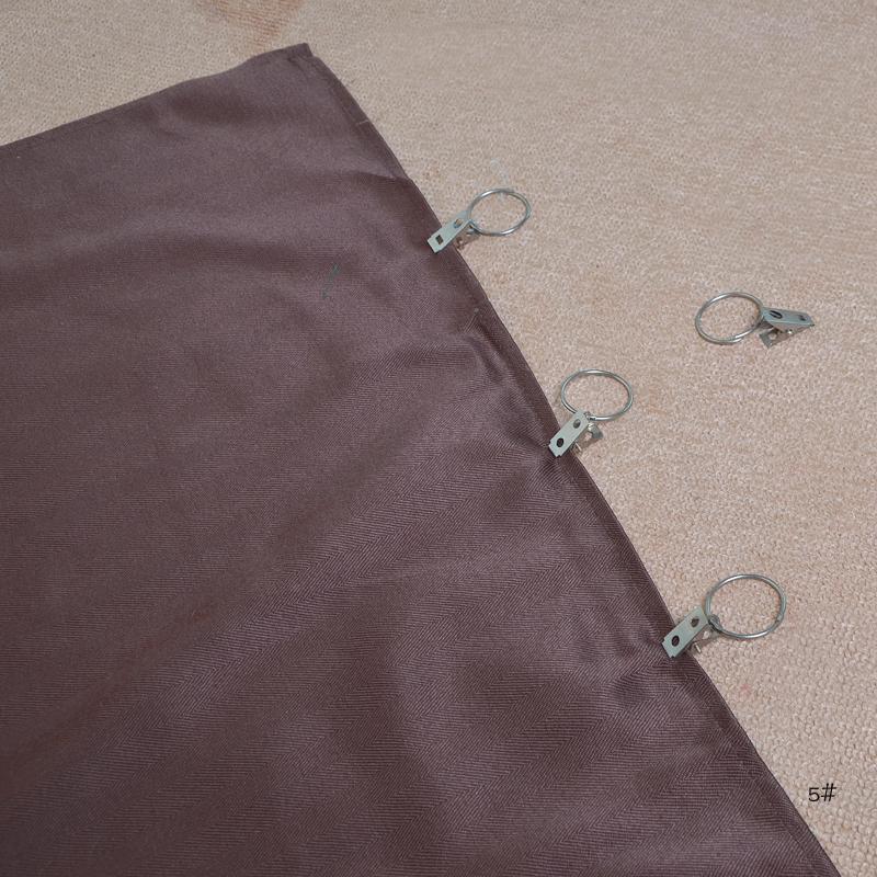 

Проволочные шторы для арендной комнаты из полиэстера и хлопка с зажимами, разных цветов, 1,48x2,6 м