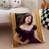 actor fresh PPark Shin Hye Cushion Cover Throw Pillow Cover Hidden Button Durable Polyester Chair Cushion