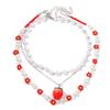 Set of 3 Modern Pendant Necklace Stylish Chain Necklace Strawberry Neck Jewelry Present for Women Who Love Details