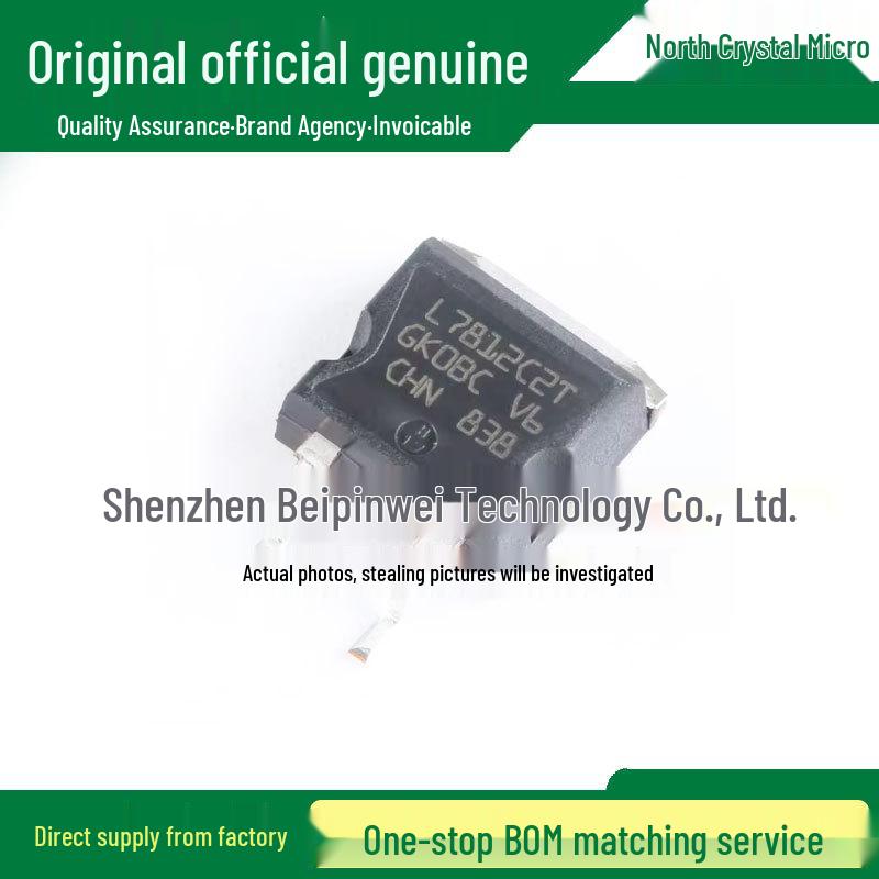 

L7812CD2T-TR TO-263-2 Positive Linear Voltage Regulator Chip