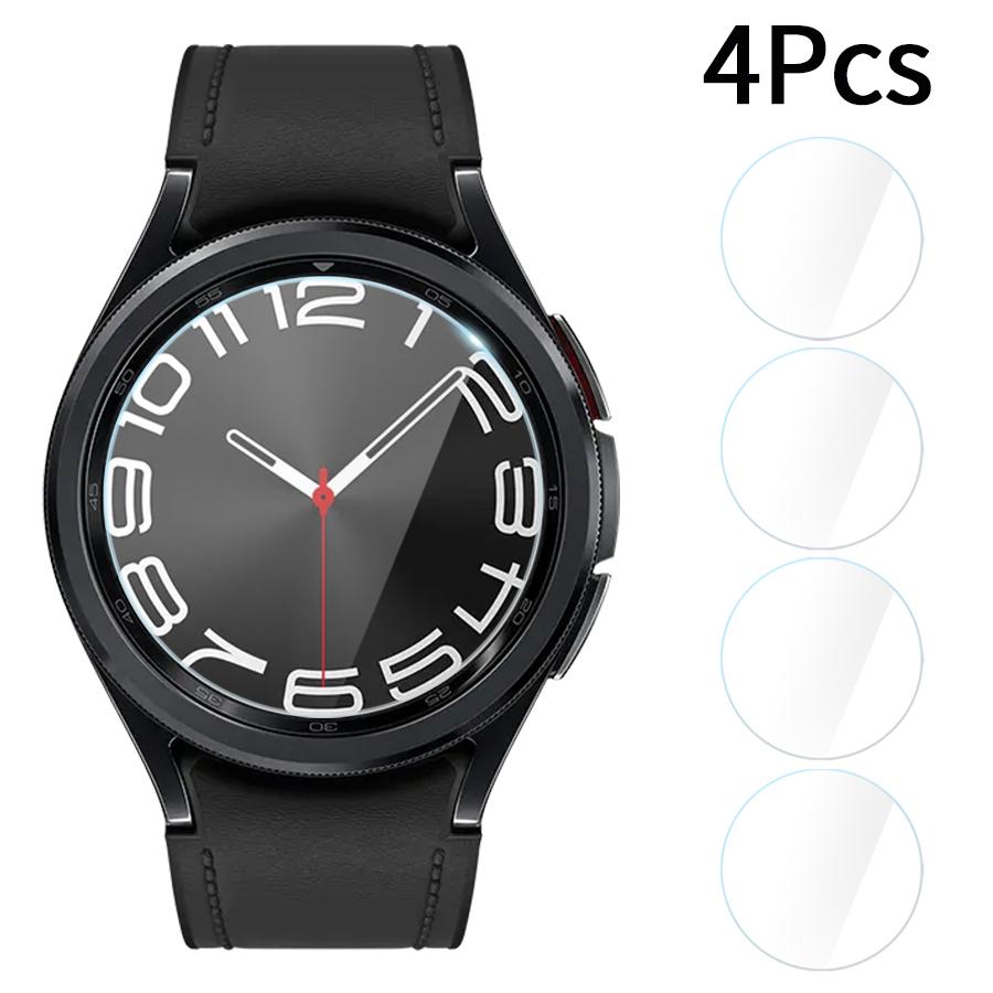 Härdat Glasfilm för Samsung Galaxy Watch 6 40mm44mm Reptålig Klar Skärmskydd för Galaxy Watch 6 Classic 43mm 47mm