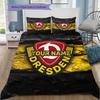 Dynamo Dresden Custom Name Pattern Bedding Quilt Set Quilt Cover Pillowcase Home Birthday Gift(1 * Duvet Cover + 2 * Pillowcase, Without Core)