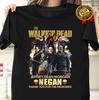Unisex Shirt Cotton Oversize Large Size Vintage The Walking Dead Negan ThankYou For The Memories Anniversary Tee Shirt
