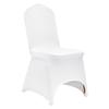 50pcs Chair Cover Wedding Spandex White Chair Covers Stretch Fabric Removable Washable Protective Slipcovers for Weddings Banquets