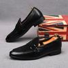 Fashion Black Brown Men's Suede Leather Patchwork Flats Shoes Male Designer Driving Monk Strap Loafers Homecoming Wedding Dress Footwear