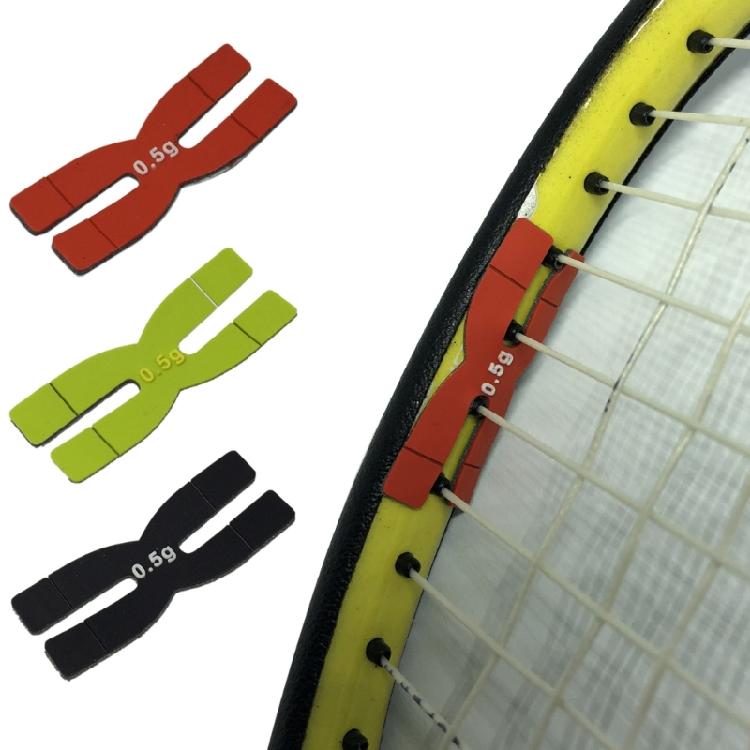 3Pcs Badminton 0.5g Racket Head Balance Strips H-shaped Tennis Racquet Weight