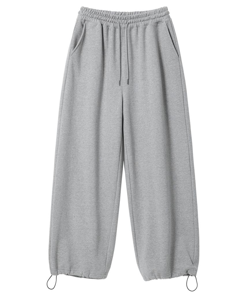BRENSON String Wide Balloon Fit Sweatpants ( 4 Colors ) ( Fleece Line Option ) (Type B)