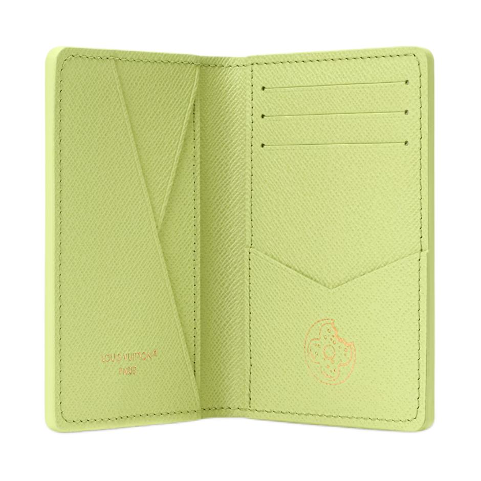 Louis Vuitton Monogram Donuts Coated Canvas Card Holder Men Accessories Green M28044