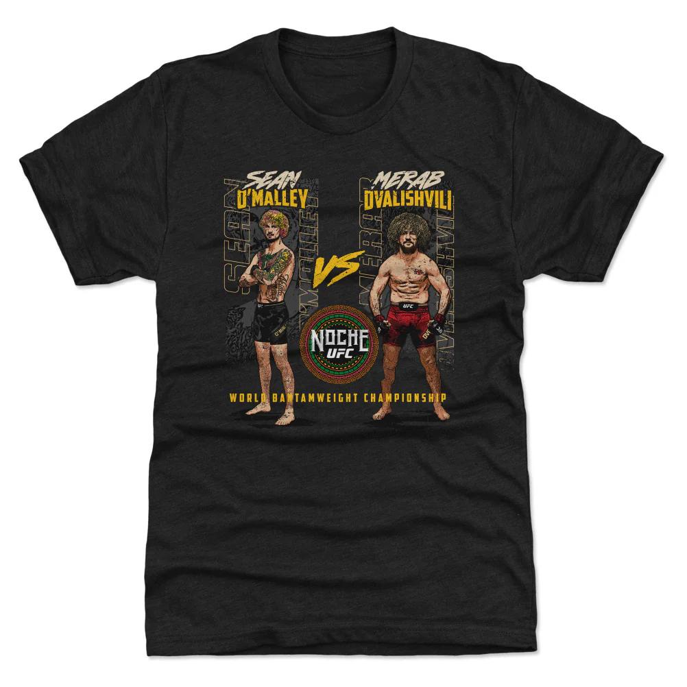 

2026 Summer UFC 306 Sean OMalley Fighting Graphic Tshirt Women Sports Cotton Short Sleeve Loose Leisure Fitness Shirt Unisex 4XL