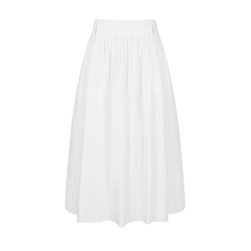 LESS 2025 Autumn Retro Mid-length Waist Skirt