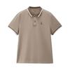 Giordano Men's Anchor Print Cooling Sun Protection Polo Shirt