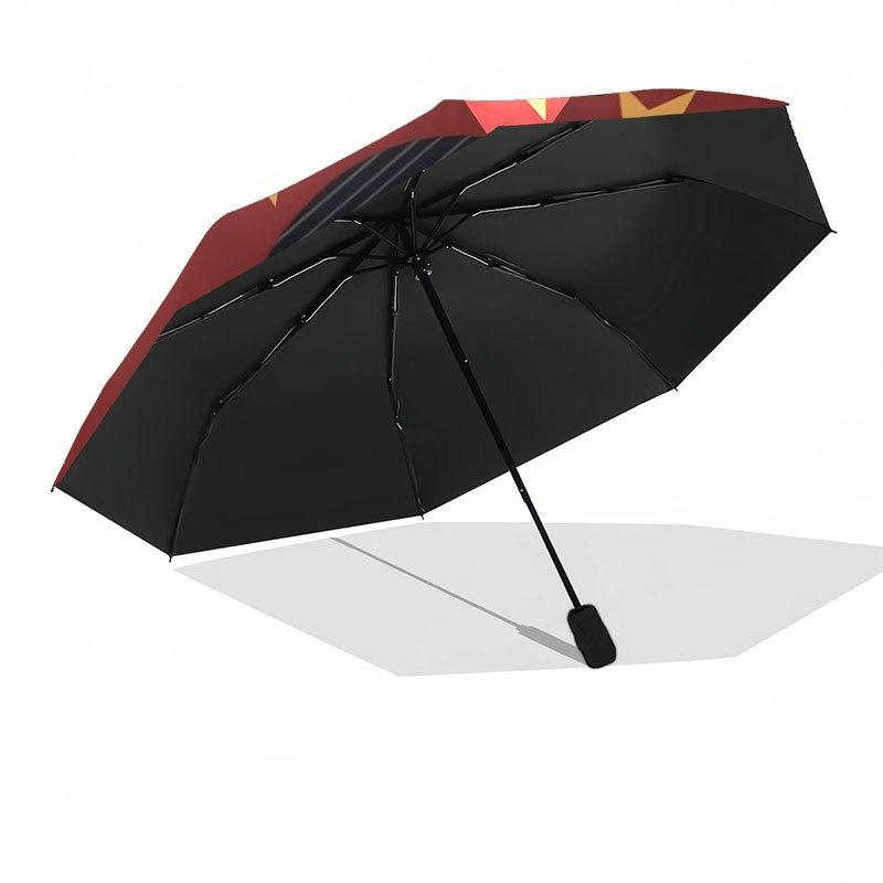 Galatasaray Logo Sticker-Official Turkish Football Club EmblemUmbrella with Cute Design,Portable 3-Fold Compact Umbrella for Men&Women,Valen