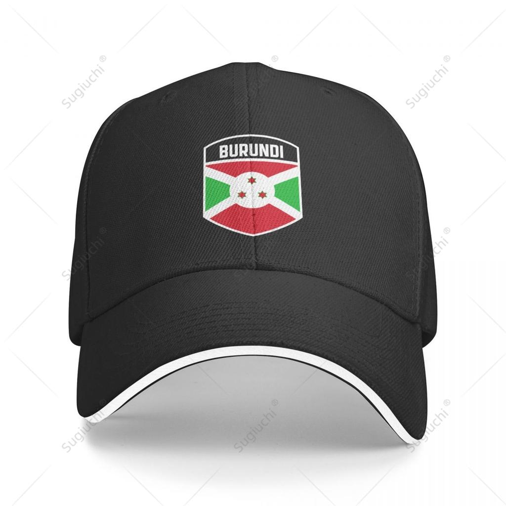 Multifunction Burundi Flag Shield Sandwich Baseball Cap Unisex Sports Casual Caps Golf Hat Fishing Outdoors