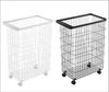 Tower Laundry Basket with 55L Large Slim by Yamazaki Laundry Nordic Laundry Stylish Casters, Capacity, White, Design, Jitsugyo, Basket, Style, Rack,