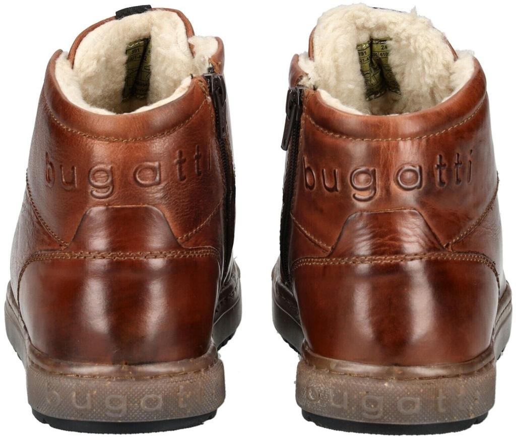 Bugatti Lace-up Boots In Dark Brown 21083993