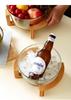 Nordic Heat-Resistant Glass Bowl - Creative Round Salad & Fruit Serving Dish