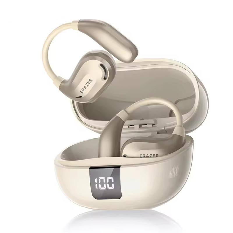 

Бездротові Bluetooth-навушники Lenovo ERAZER XT66PRO 13 годин роботи Дисплей Вкладиші бежевий