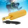 Underwater Shaker Aluminum Anti Slip Texture Steel Balls Included with 360 degrees    Hook Signal   Diving Stick for   Diving