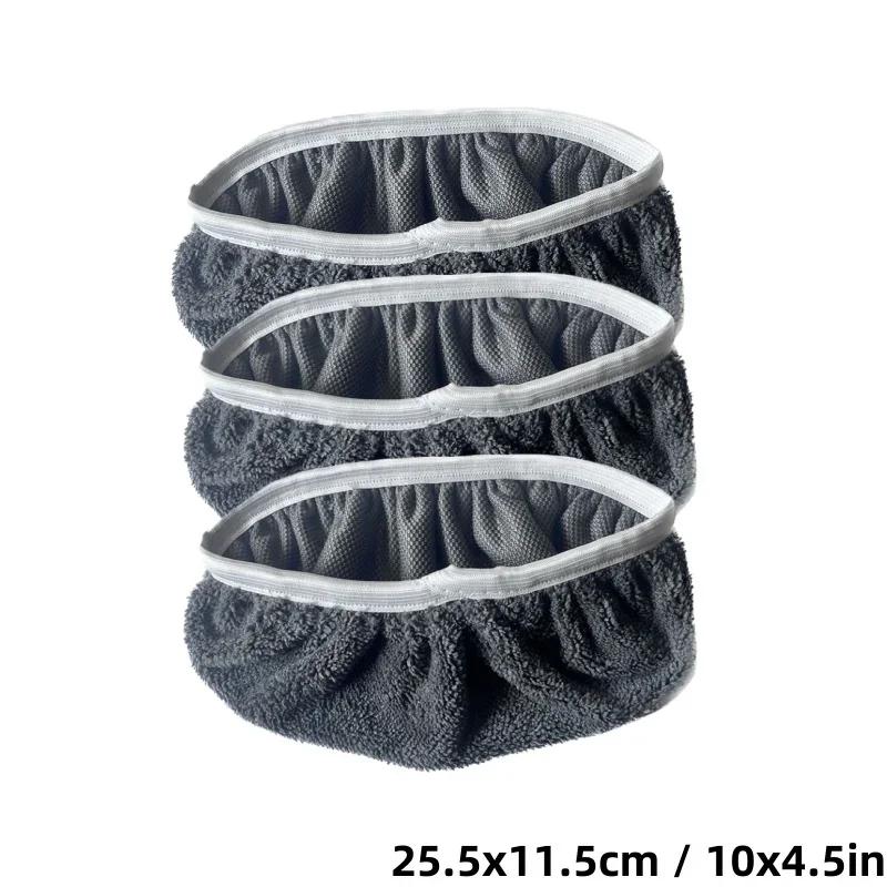 Kitchen Cleaning Accessories Flooring Cleaning Cloths Mop Head Replacement Washable Rag Towel Reusable Microfiber Mop Pads