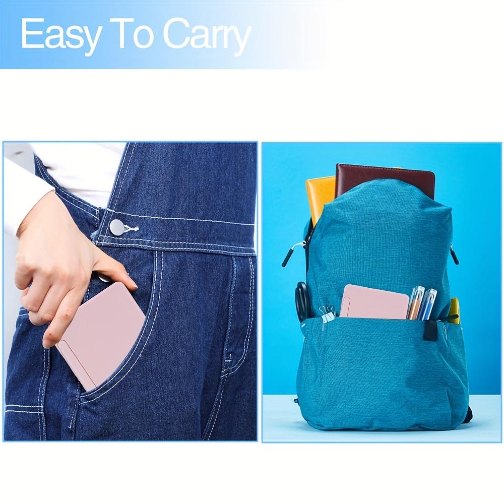 Portable Solar Calculator With Advanced Math Functions - Pink, Dual Power, Easy Erase - Ideal For Students & Professionals